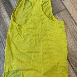 lululemon athletica Yellow Tank Top
